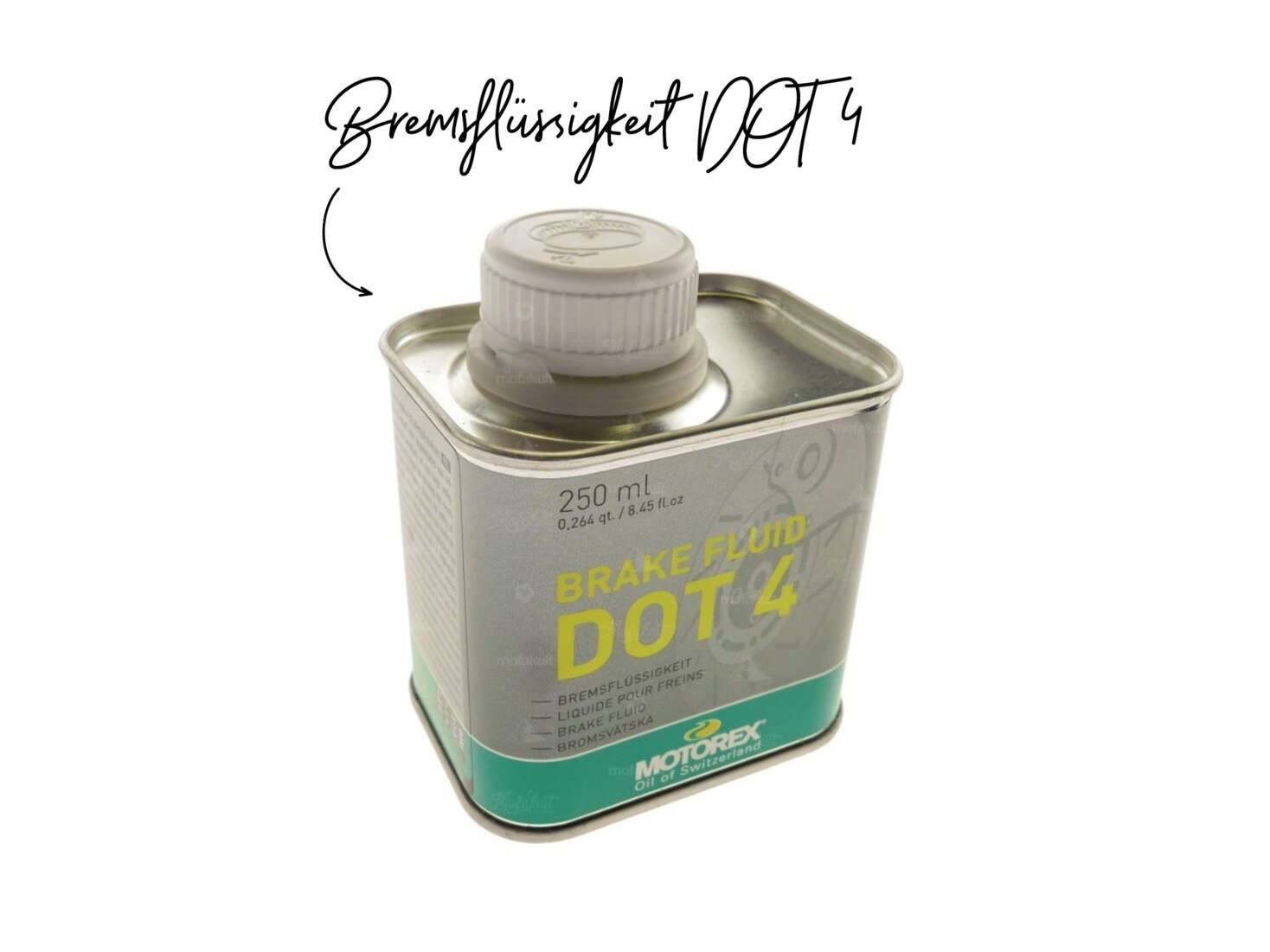 Motorex Bremsflüssigkeit DOT4 250 ml Motorex Bremsflüssigkeit DOT4 250 ml
