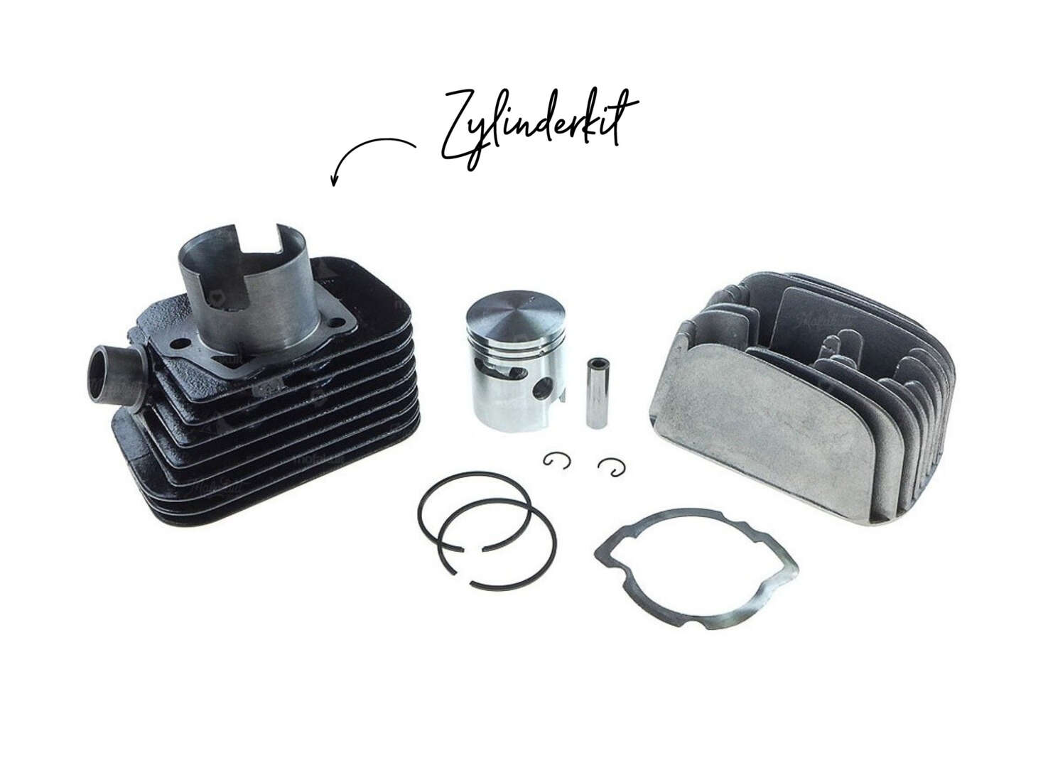 Olympia Ø 43 mm Rennzylinder inkl. Kopf, Piaggio Ciao (axe 10 mm) Olympia Ø 43 mm Rennzylinder inkl. Kopf, Piaggio Ciao (axe 10 mm)