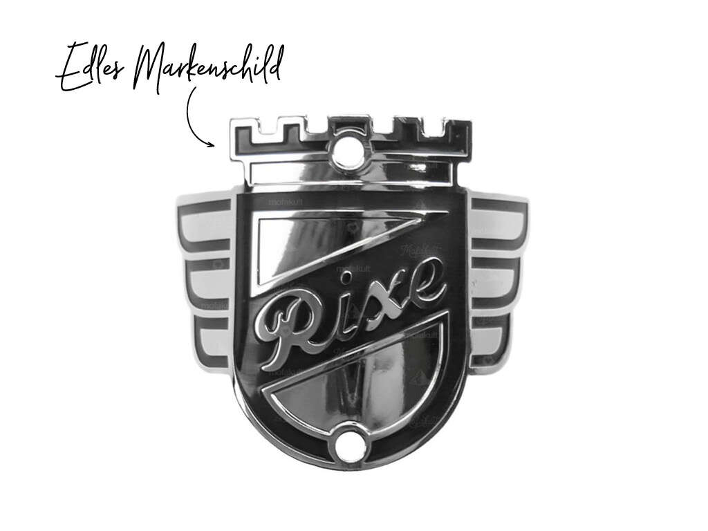 Rixe-Markenschild-am-Steuerrohr-gebogen Rixe-Markenschild-am-Steuerrohr-gebogen