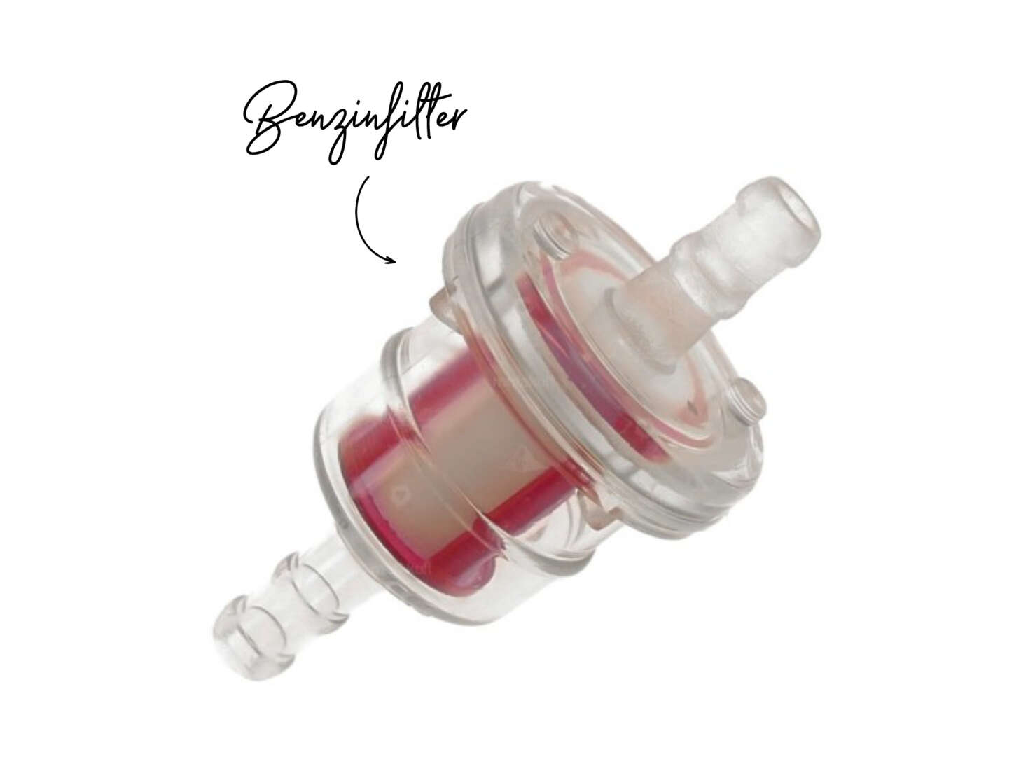 Benzinfilter Kunststoff Standard rot Benzinfilter Kunststoff Standard rot