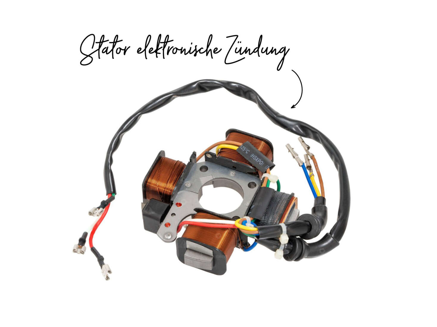GPO Stator elektronische Zündung mit Licht (12V) | Piaggio Ciao, SI, Bravo, Boxer GPO Stator elektronische Zündung mit Licht (12V) | Piaggio Ciao, SI, Bravo, Boxer