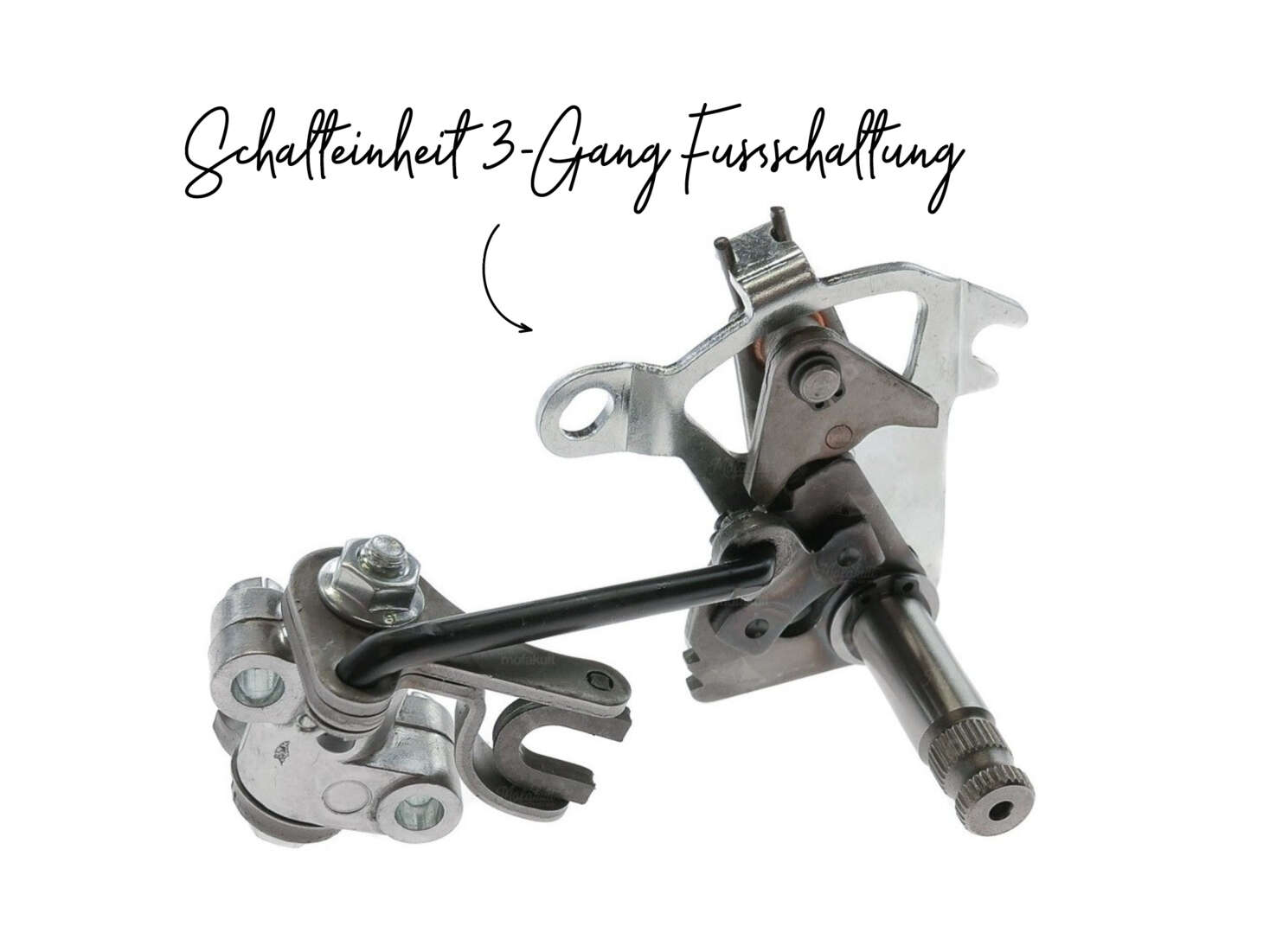 Schalteinheit kpl. 3-Gang Fussschaltung 50/3 Schalteinheit kpl. 3-Gang Fussschaltung 50/3