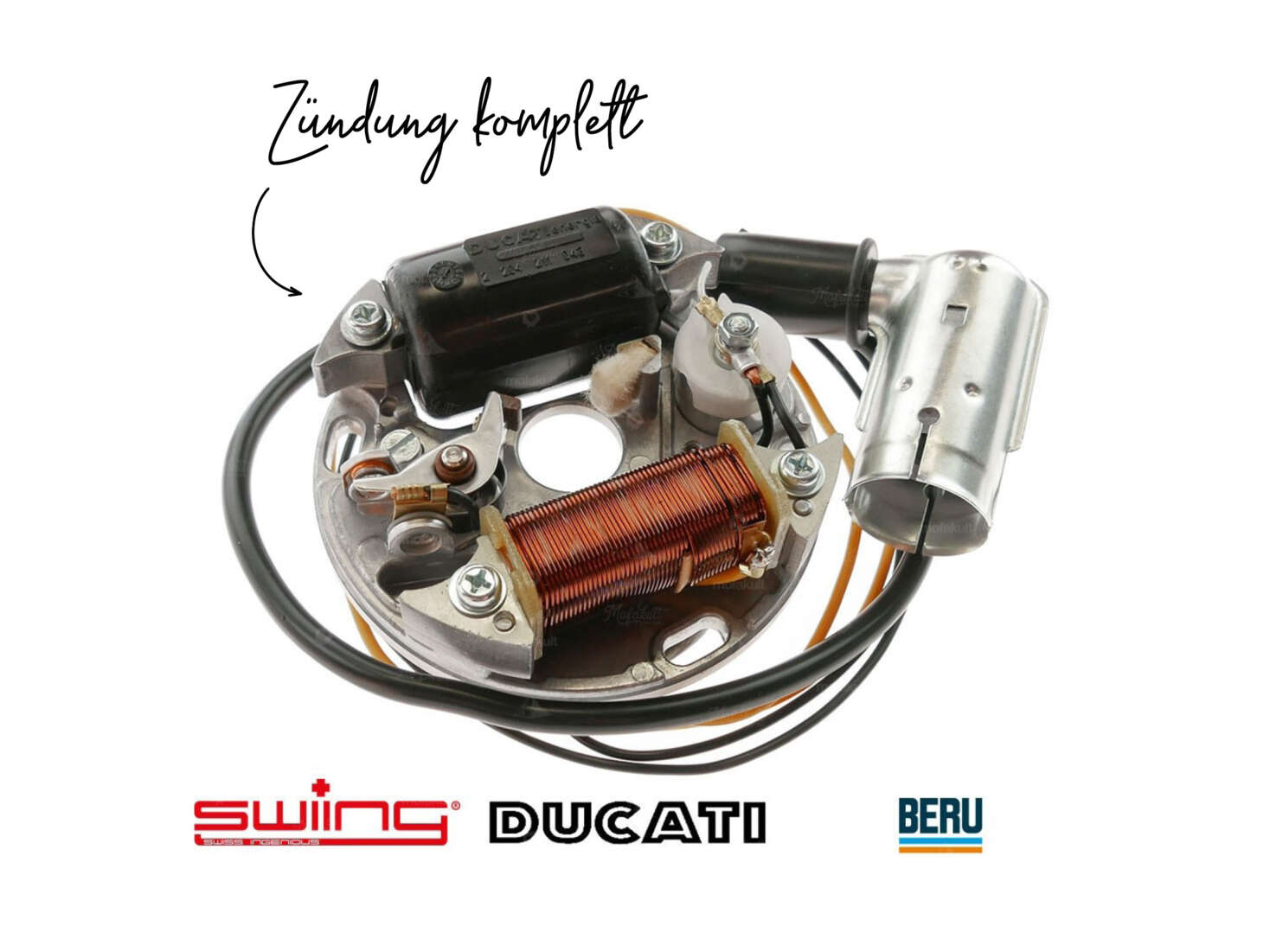 Zündung komplett (Bosch / Ducati / swiing) 1A-Qualität Zündung komplett (Bosch / Ducati / swiing) 1A-Qualität