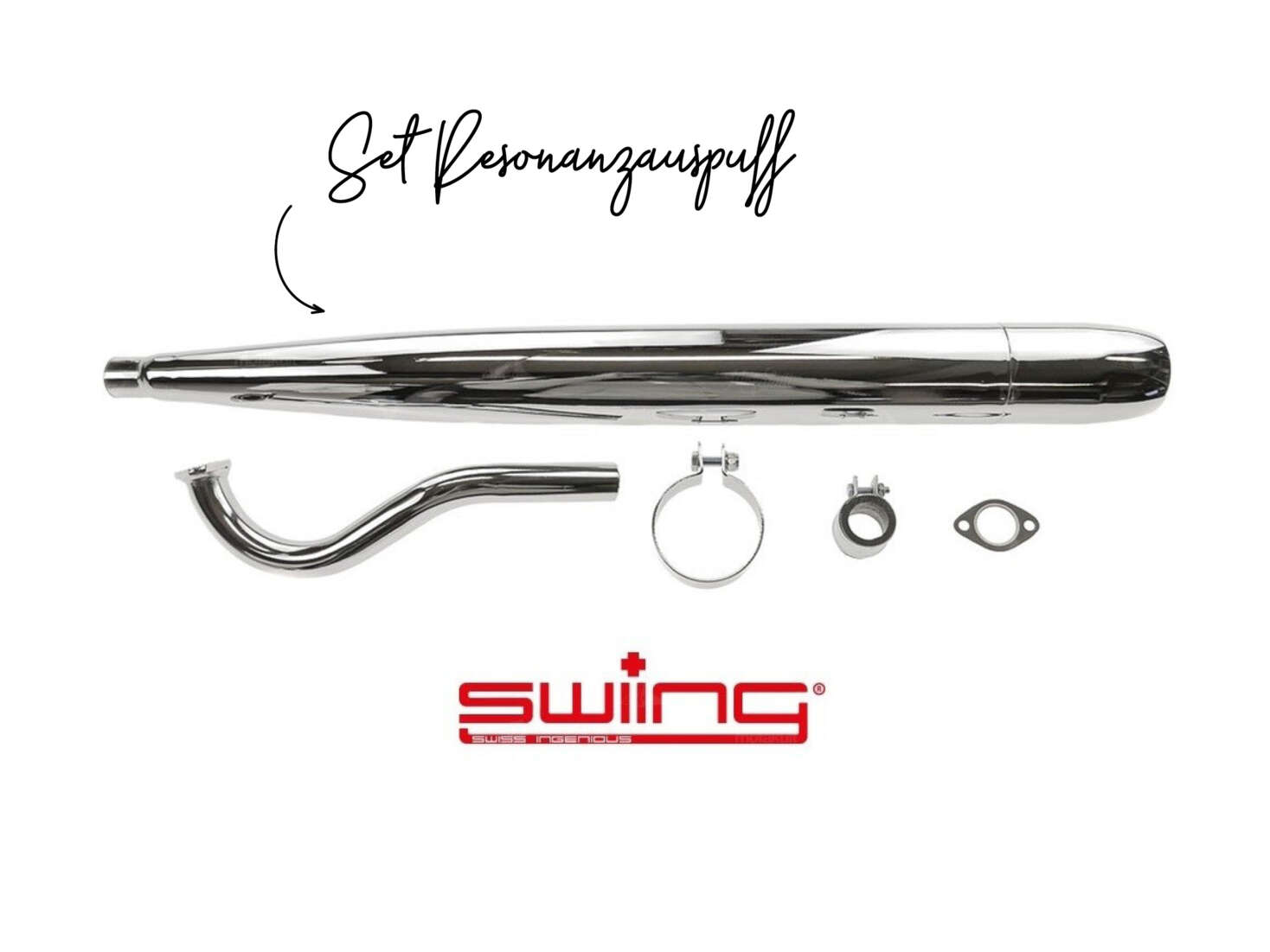 Set Auspuff Resonanz Ø 28 / 70 mm Puch Supermaxi LG1 / LG2 Set Auspuff Resonanz Ø 28 / 70 mm Puch Supermaxi LG1 / LG2