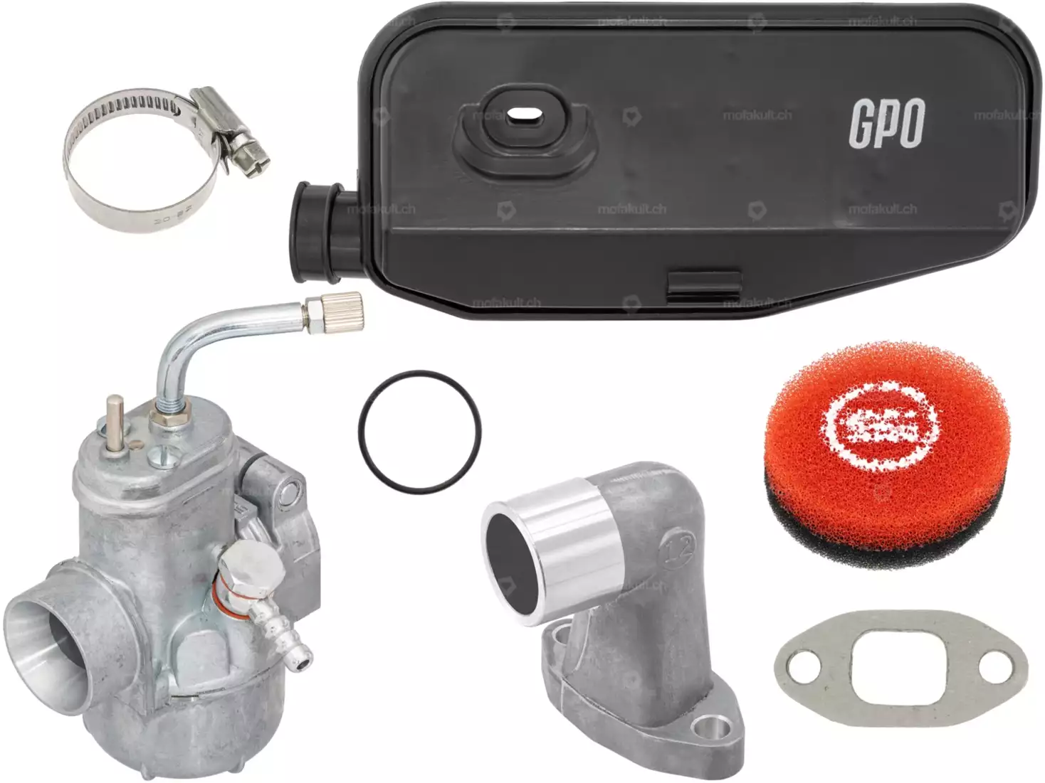 swiing® ingenious 17 mm Vergaserset getarnt | Puch Maxi E50 swiing® ingenious 17 mm Vergaserset getarnt | Puch Maxi E50