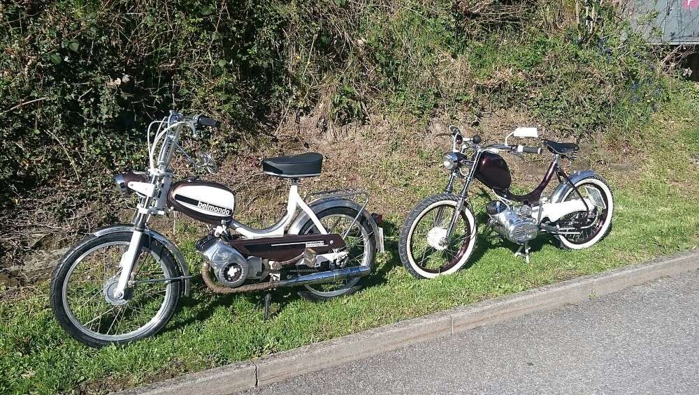 Zündapp Belmondo und Sachs 502 Pony von Mike Moser Zündapp Belmondo und Sachs 502 Pony von Mike Moser