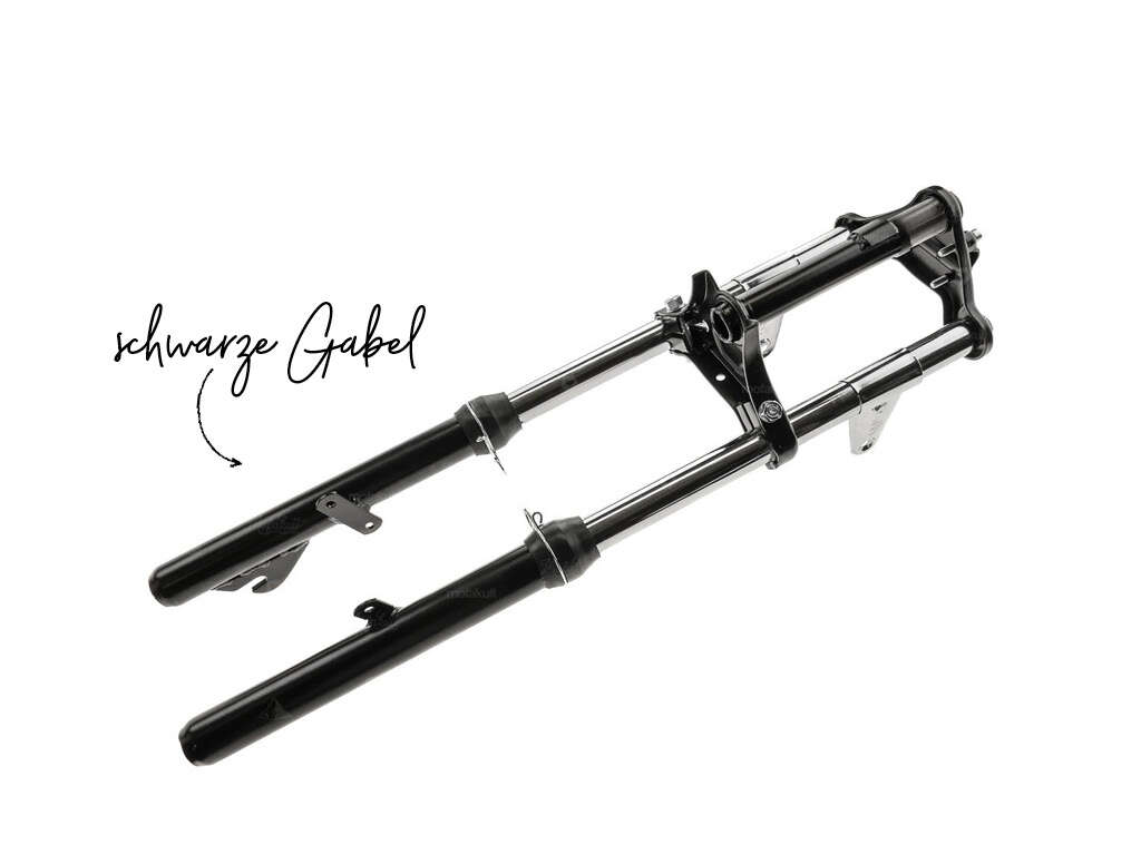 Gabel schwarz Piaggio Bravo Gabel schwarz Piaggio Bravo