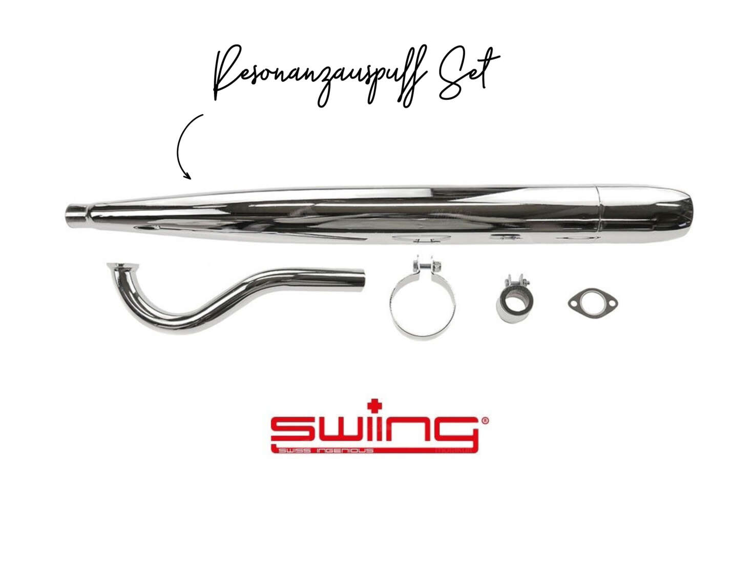 Set Auspuff Resonanz Ø 28 / 70 mm Puch Maxi / Puch X30 Sport Set Auspuff Resonanz Ø 28 / 70 mm Puch Maxi / Puch X30 Sport