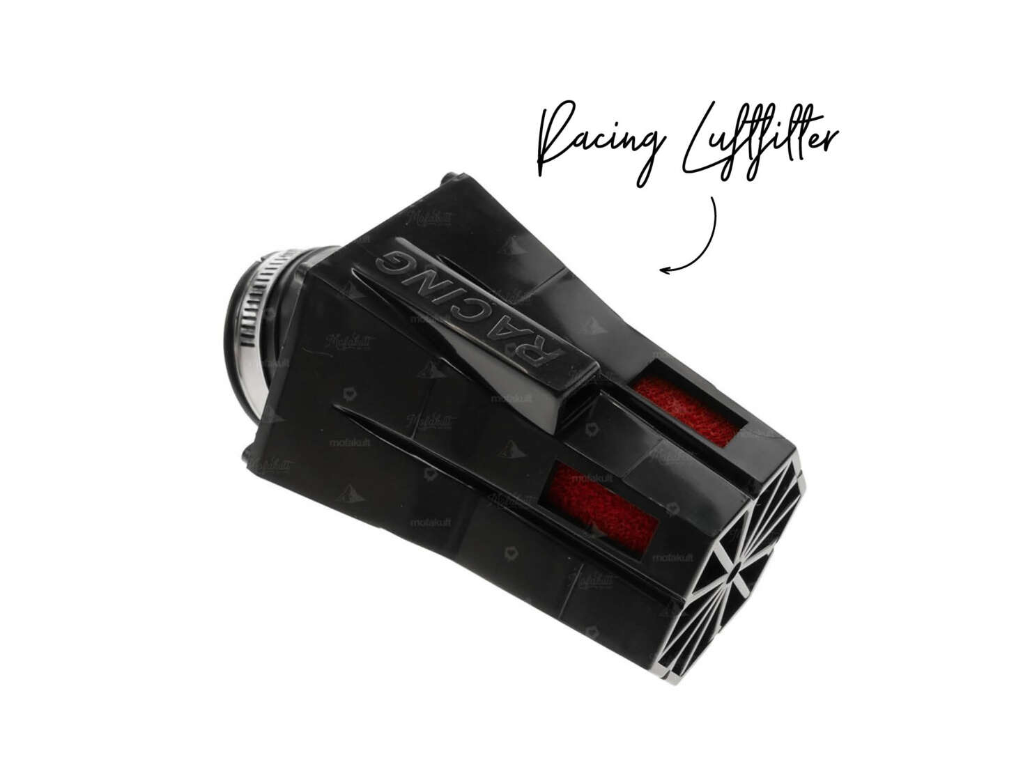 Luftfilter Schaumstoff mit Spritzkappe Evo 45° (Ø 28 / 35 mm) Luftfilter Schaumstoff mit Spritzkappe Evo 45° (Ø 28 / 35 mm)