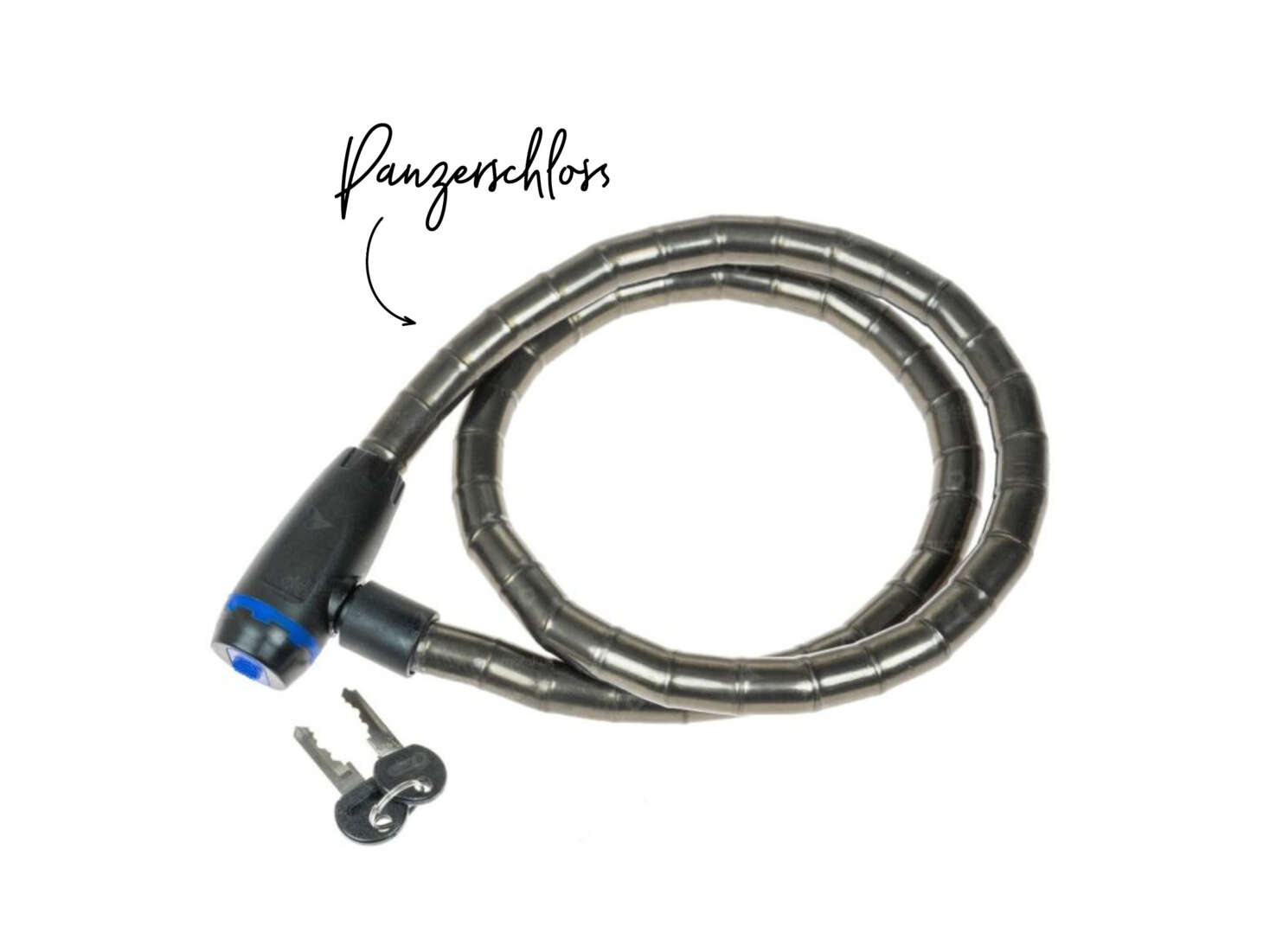 Panzerschloss mit Gummi-Einfassung 1.2 m Panzerschloss mit Gummi-Einfassung 1.2 m