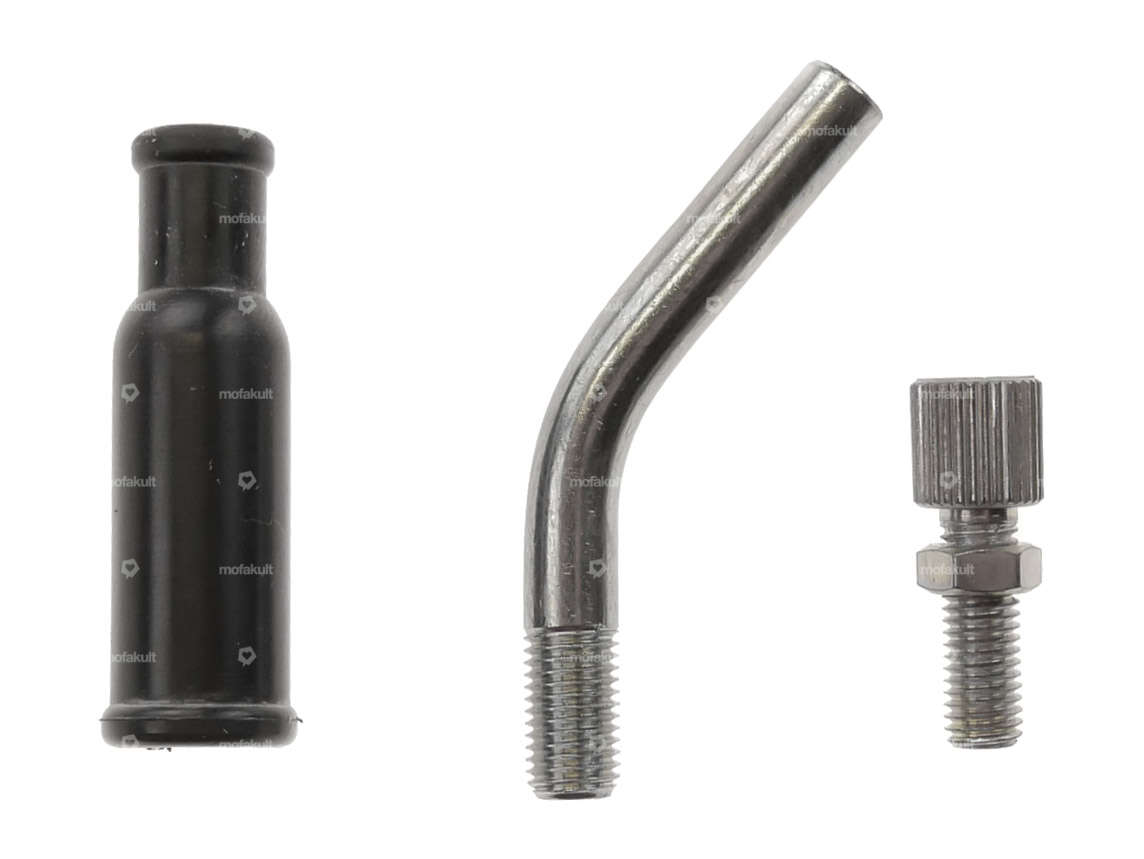 Dell'Orto 40° Kit de coudes de carburateur M6x0.75 Carousel Image 1