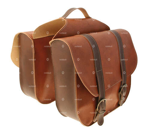 Gepäcktasche Nostalgic cognac Carousel Image 1