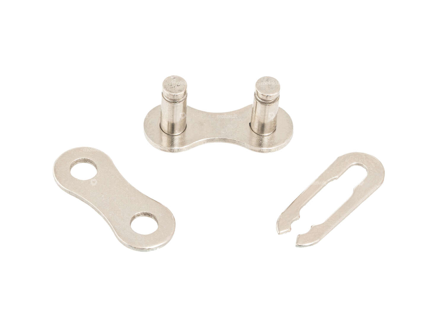 Antivol à chaîne Wippermann Chaîne de pédalier nickelée Carousel Image 1