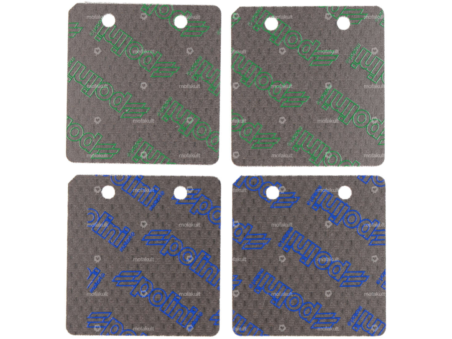 Plaquettes de membrane Polini en carbone 0.3 / 0.35 mm Carousel Image 1