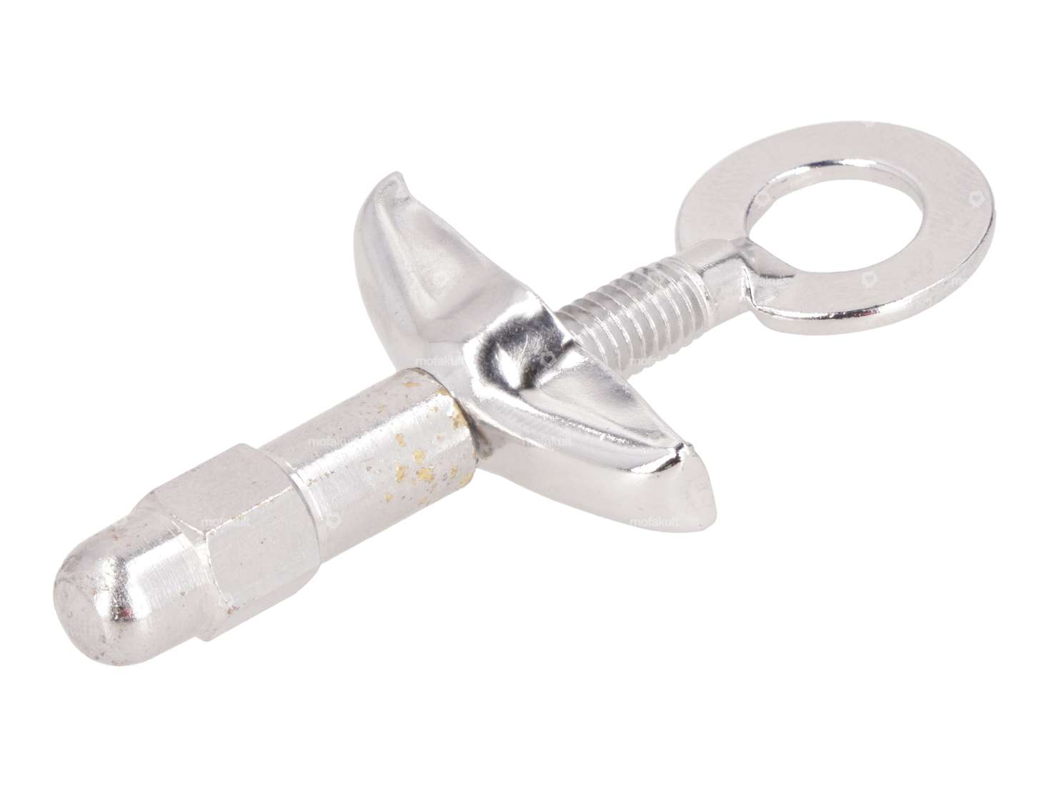 Tendeur de roue Ø 11 mm M6 Tôle de guidage Écrou spécial droit galvanisé Carousel Image 1