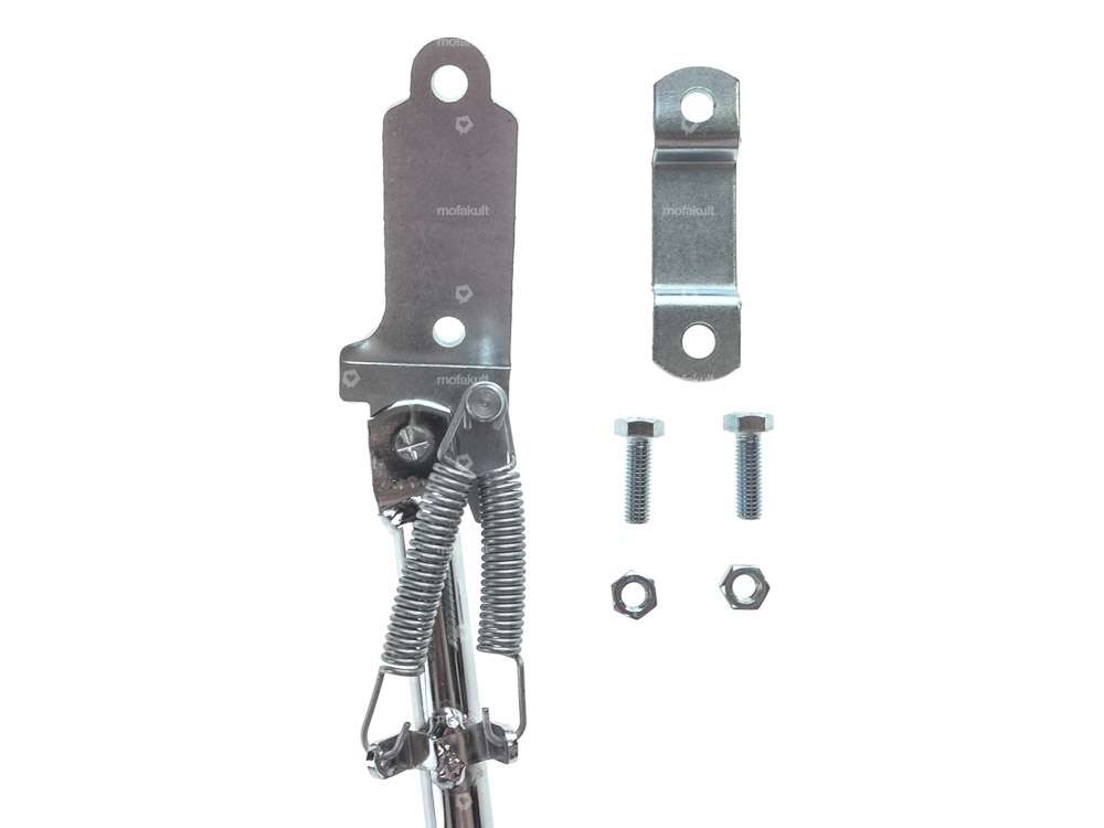 Seitenständer rechts flache Befestigung 27 cm Chrom Carousel Image 2