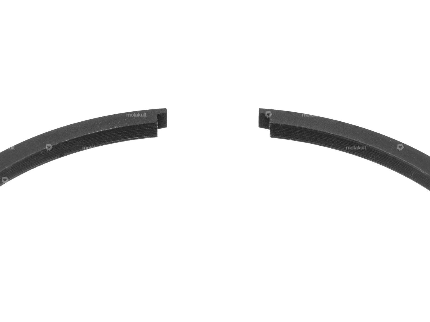 Segments de piston Airsal Ø 44 x 1.5 mm noir (paire) | Tomos Carousel Image 3