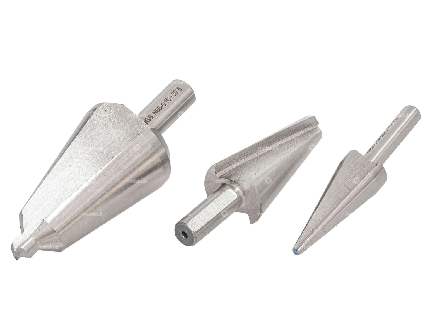 BGS Forets à ébarber Ø 3 - 30.5 mm HSS 3 pces Carousel Image 2