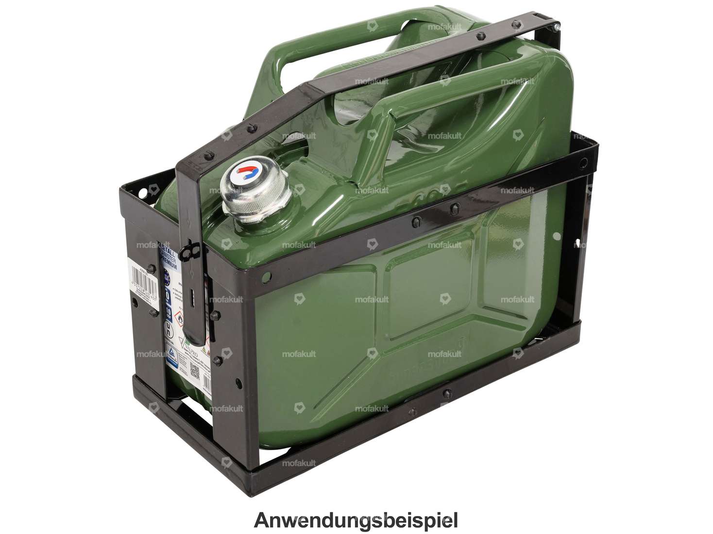 Support pour bidon d'essence 10 L tôle Carousel Image 3