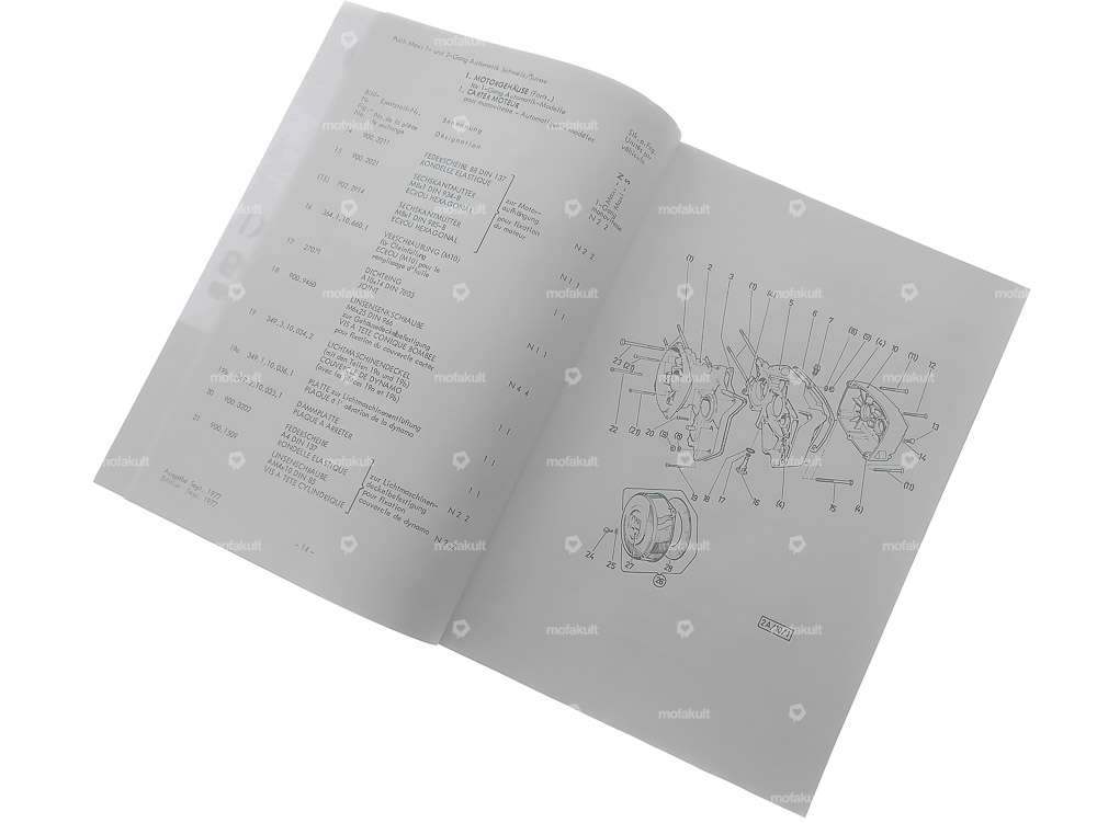 Ersatzteilkatalog | Puch Maxi S, N, S-2A (CH) Carousel Image 2