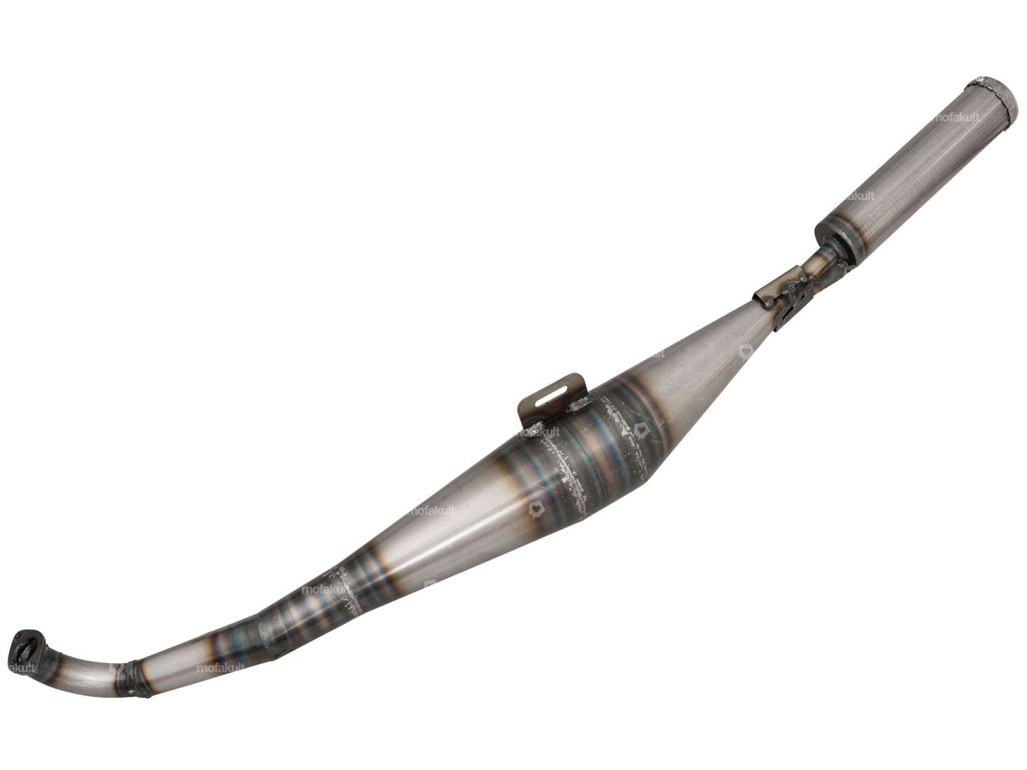 HOMOET Pot d'échappement P8 spécial (pièce centrale plus longue) | Puch Carousel Image 1