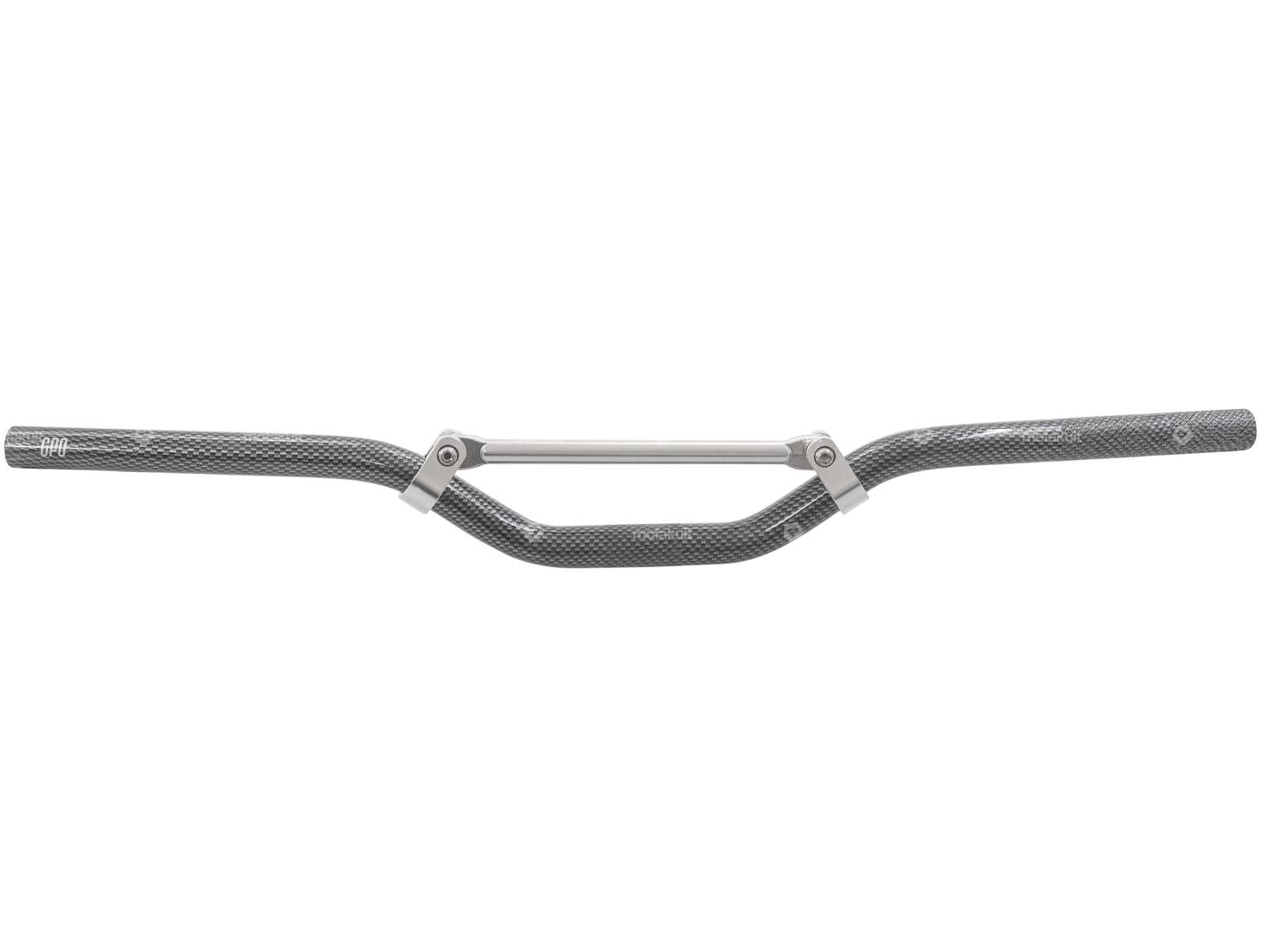 GPO Rennlenker Gabelplatte 7 cm Carbon matt Carousel Image 1