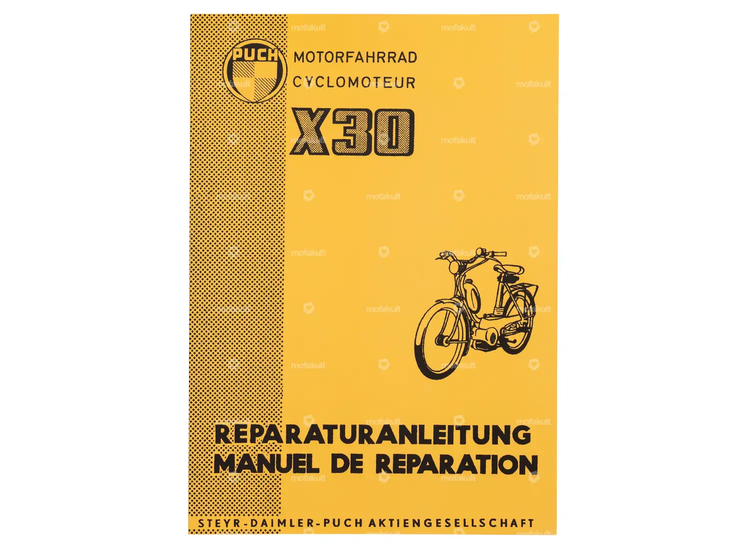 Repair instructions | Puch X30 Velux | mofakult
