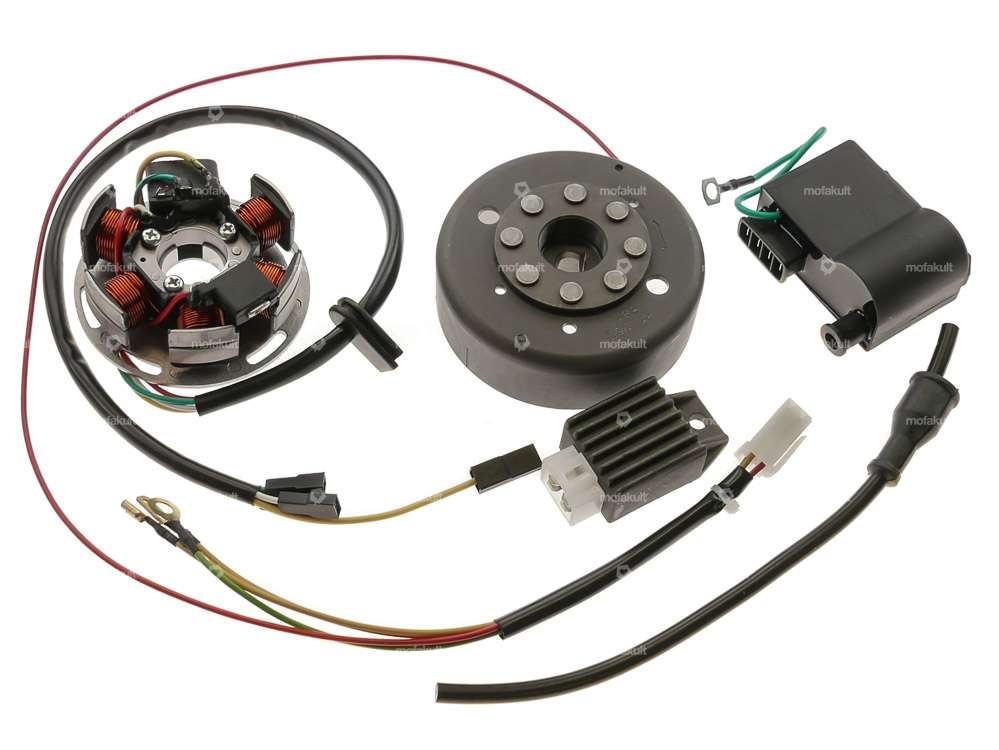 Allumage de course Kokusan 6V avec lumière Carousel Image 1