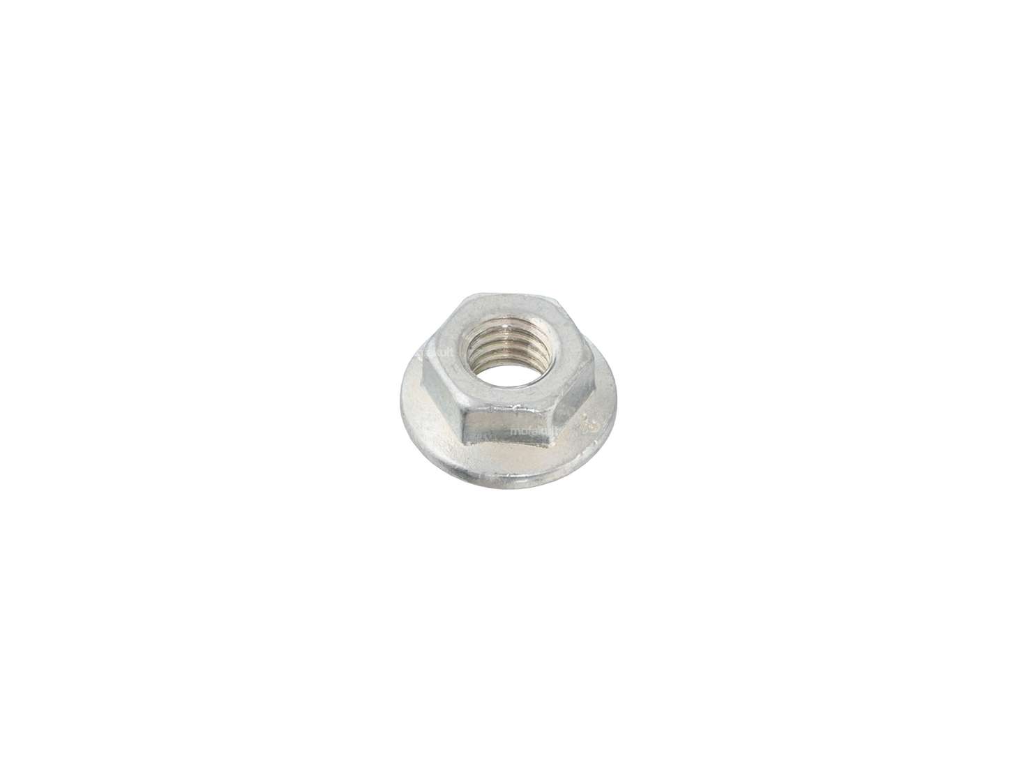 Flange nut M5 galvanized (10 strength) Carousel Image 1