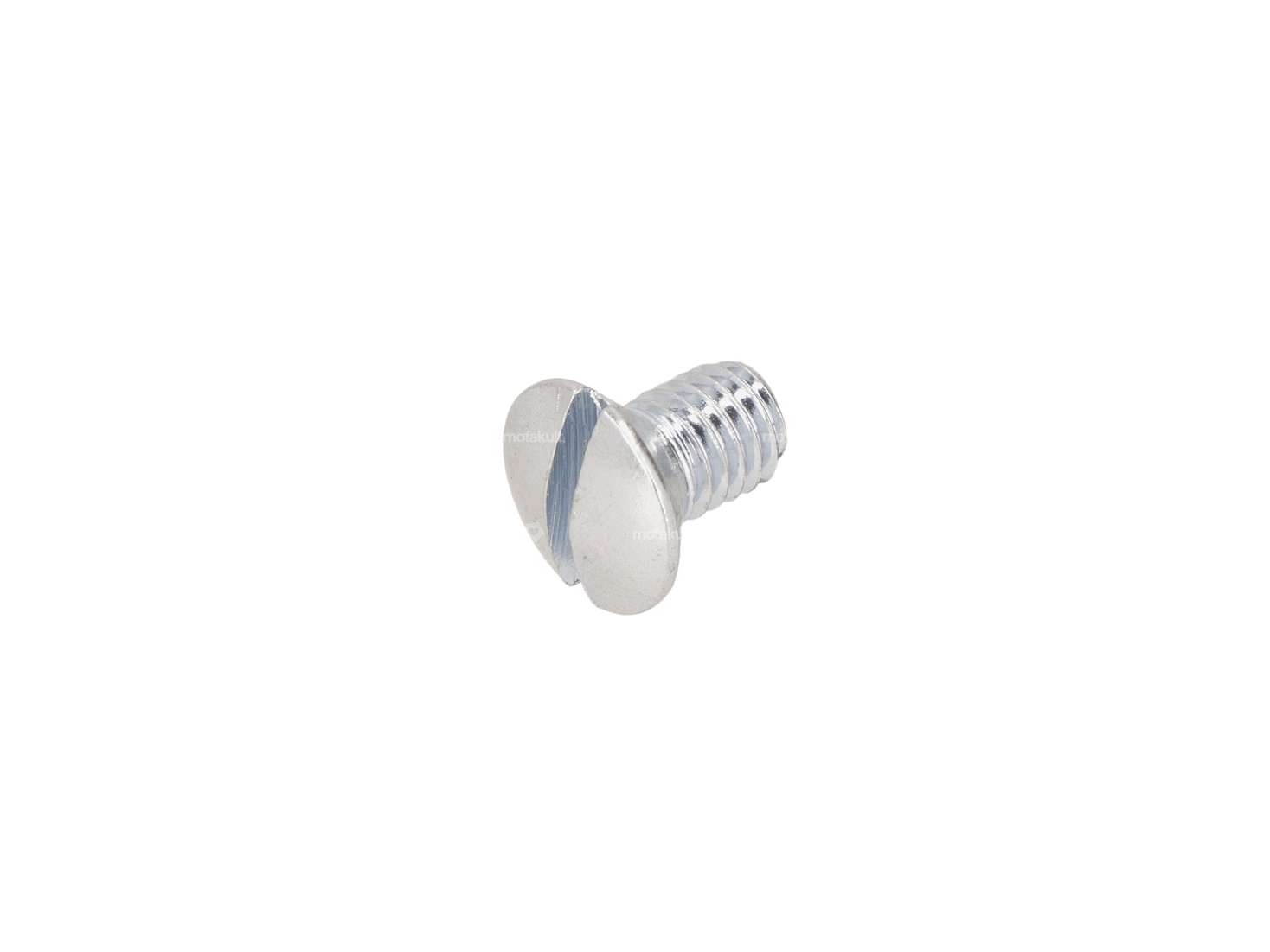 M5x8 slotted countersunk head screw, galvanized Carousel Image 1