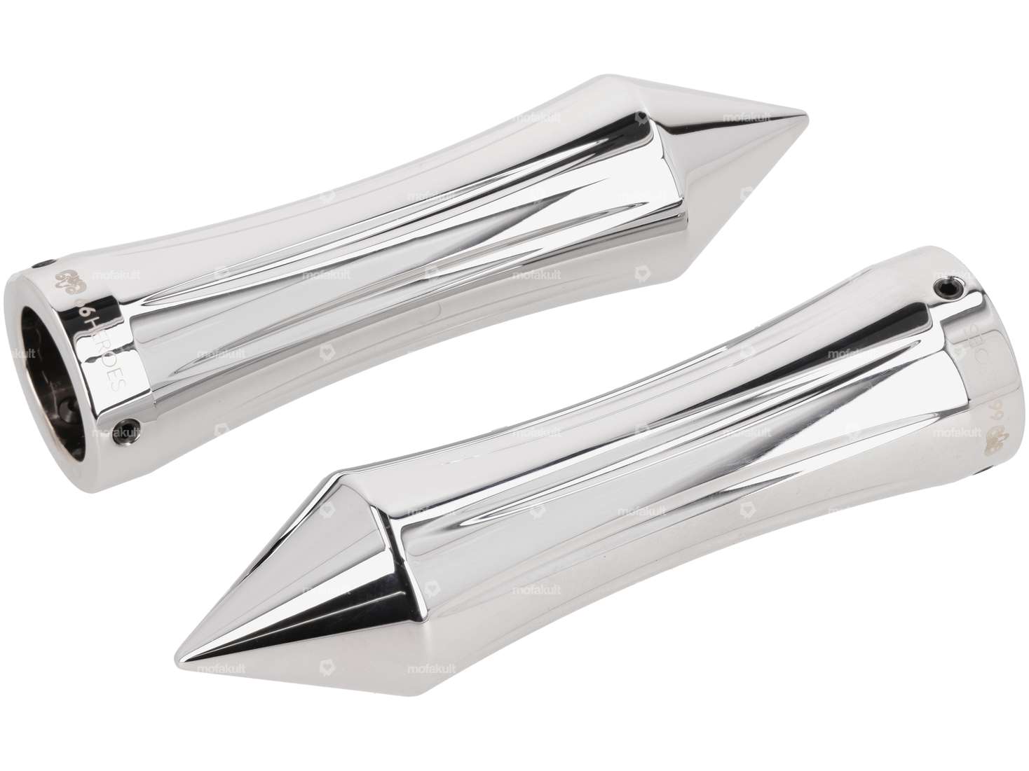 66HEROES Griffe Custom CNC Chrom Carousel Image 1