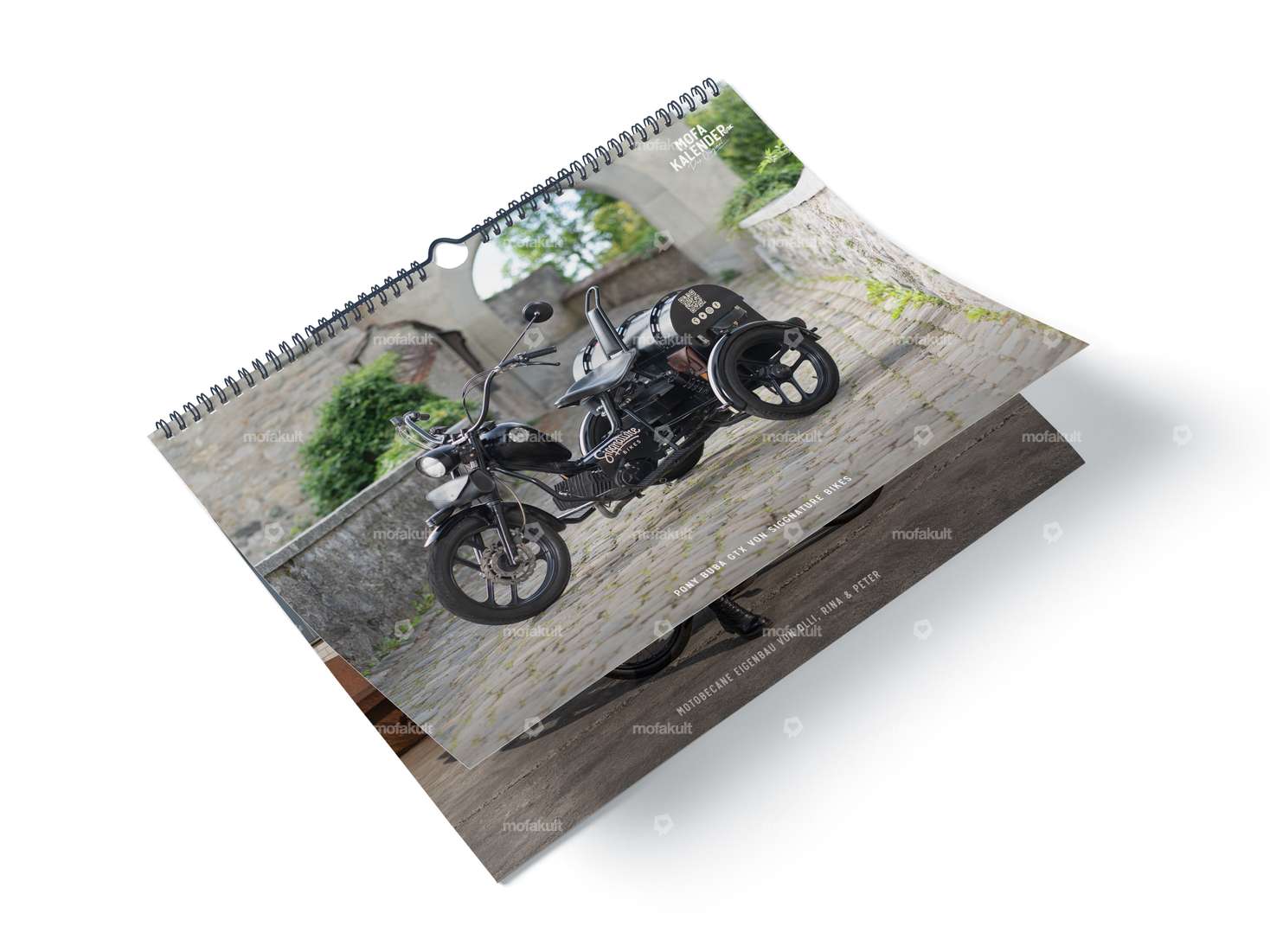 2026 Calendrier "original" pour cyclomoteurs Carousel Image 3