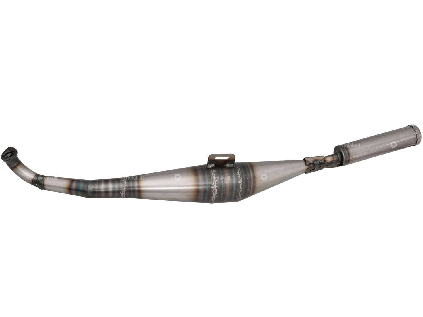 HOMOET Pot d'échappement P8 spécial (pièce centrale plus longue) | Puch Carousel Image 1