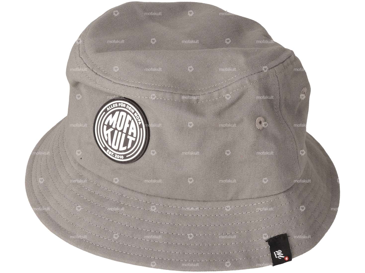 Chapeau mk-Merch "mofakult" gris Carousel Image 1