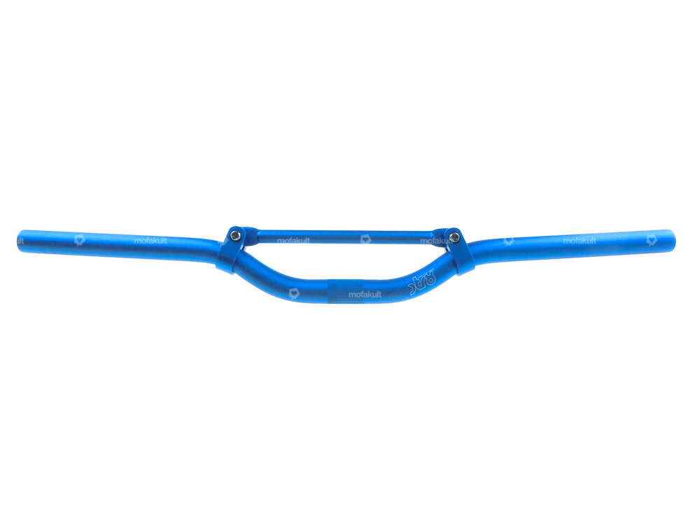 STR8 racing handlebar fork plate 7 cm / narrow aluminum blue Carousel Image 1