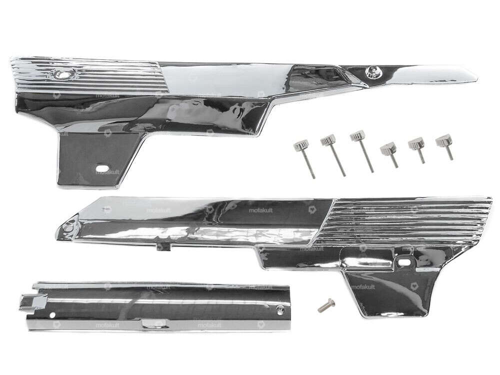 Rahmenverkleidungs-Set Chrom | Puch Maxi N Carousel Image 1