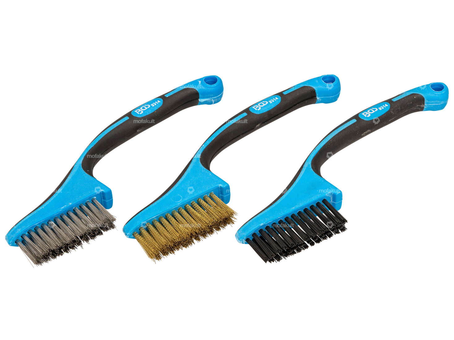 BGS Jeu de brosses étroites 3 pcs. Carousel Image 1