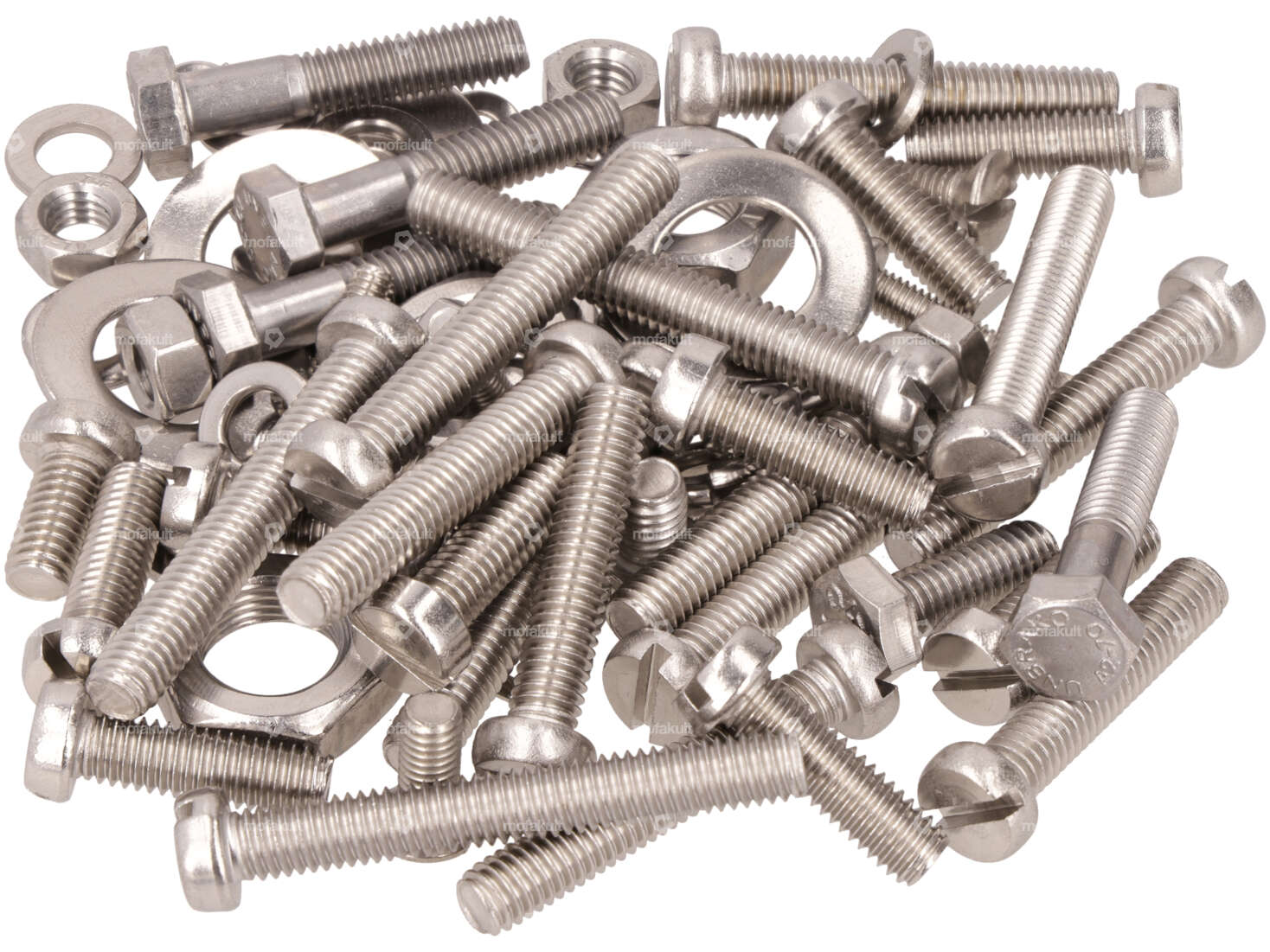 swiing® revival Schrauben-Set Motor Inox | Sachs 50/2, 50/3, 50/4 Carousel Image 1