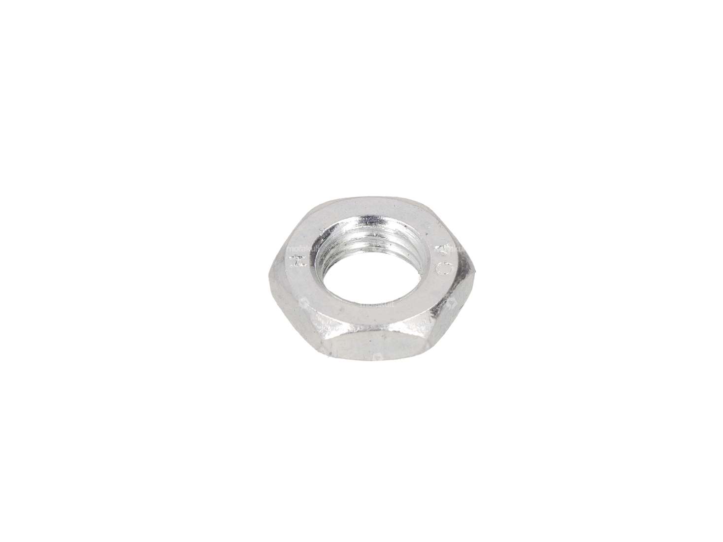 Mutter M8x1 halbhoch verzinkt Carousel Image 1