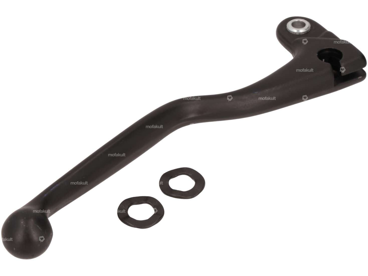 Domino Bremshebel links lang Alu schwarz NOS Carousel Image 3