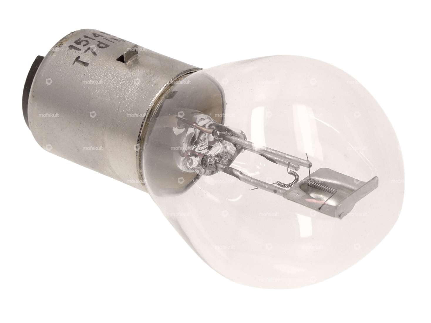 TUNGSRAM ampoule 6V - 25/25W (BA20d) 2 fils NOS Carousel Image 2