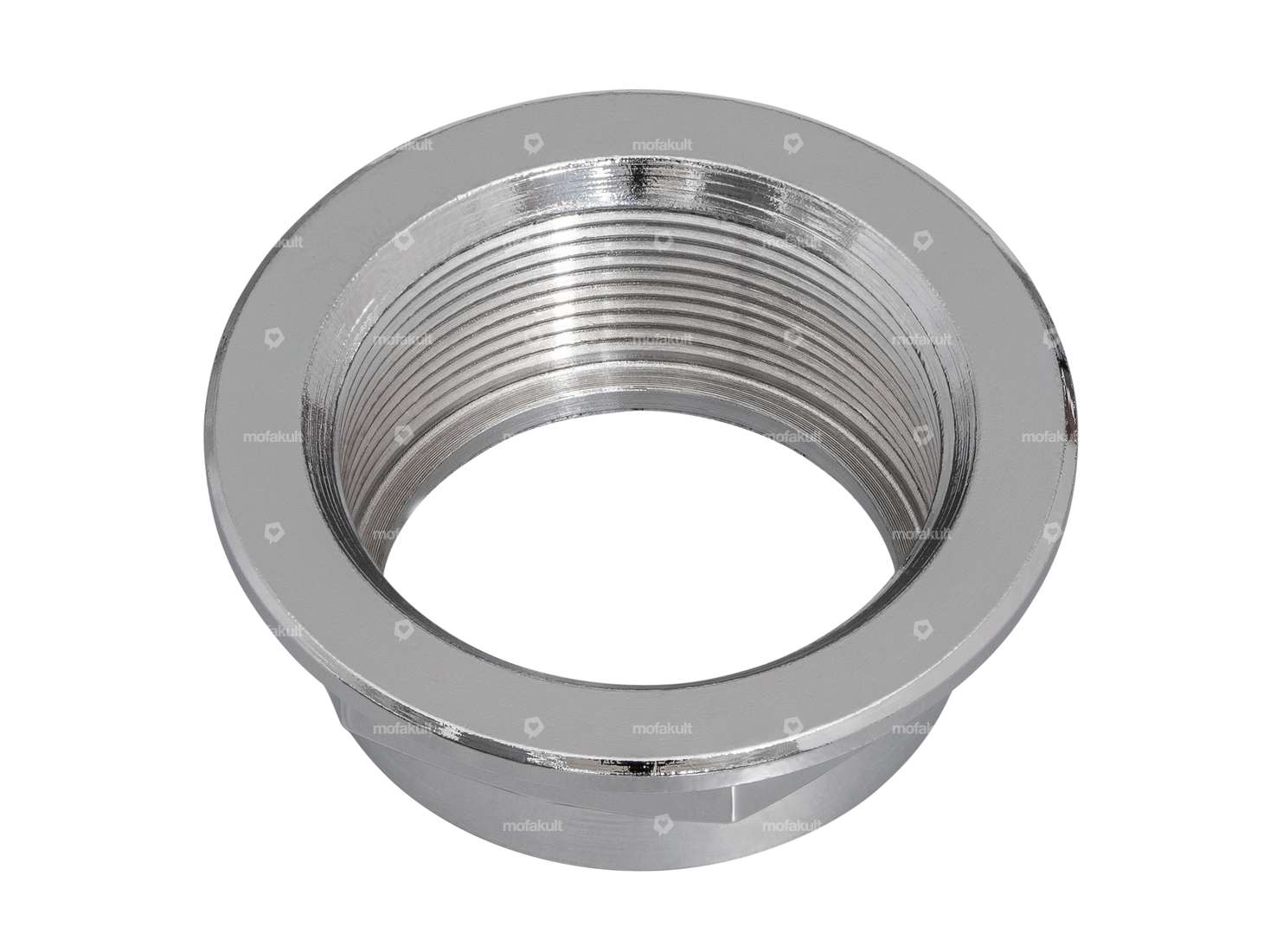 GPO Gabelschaftmutter M26x1 offen Vorbau Chrom Carousel Image 2