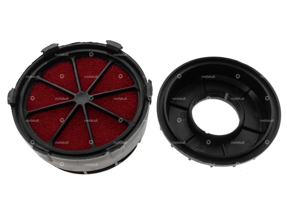 Filtre à air champignon Malossi mousse Dell'Orto PHBG fileté (raccord centré) Carousel Image 4