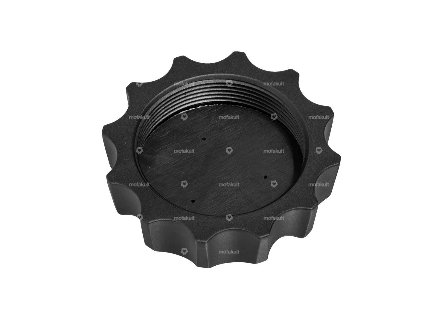 66HEROES Tankdeckel M42x1.5 «Iron Cross» Alu schwarz | Sachs Carousel Image 2