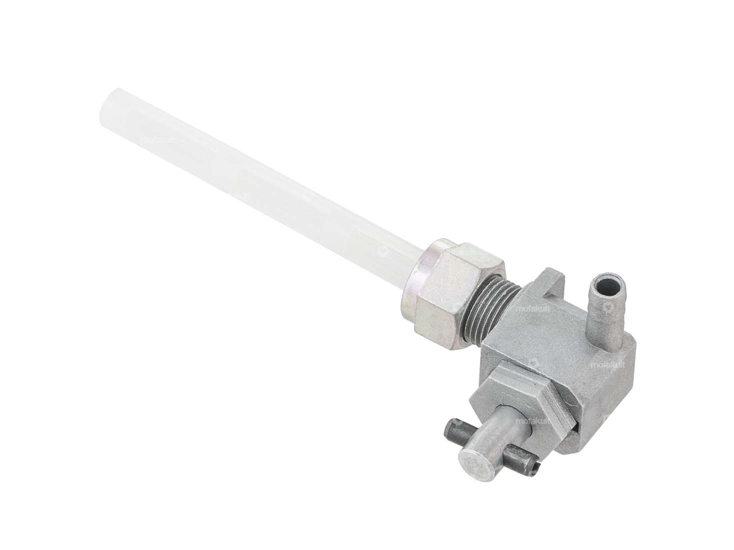 Robinet d'essence OMG vertical M12x1 (avec écrou) sortant à droite baïonnette Carousel Image 2