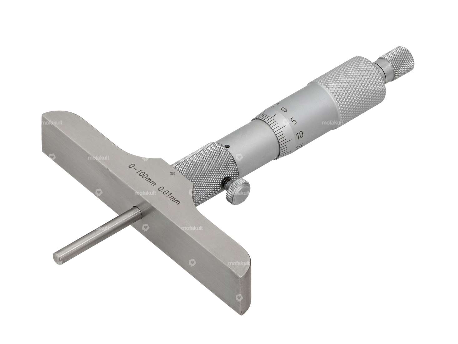 Hogetex Tiefenmikrometer 101.5 x 17 mm (Messbereich 0 - 100 mm) Carousel Image 2