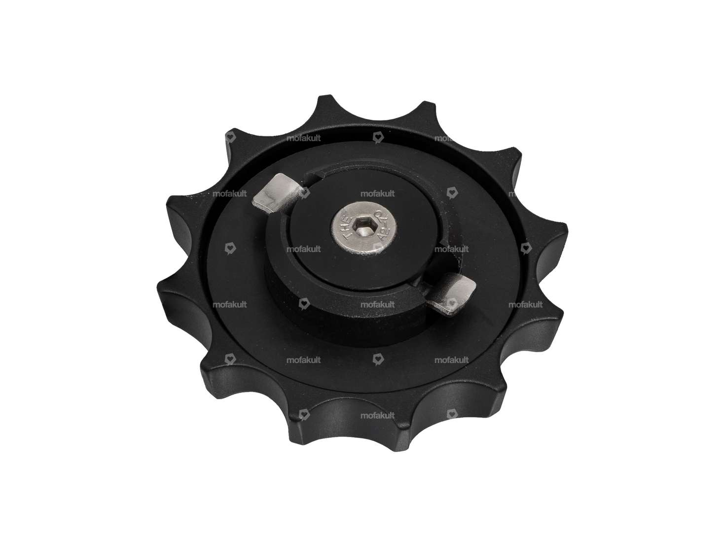 66HEROES Bouchon de réservoir "Iron Cross" baïonnette 30 mm noir Carousel Image 2