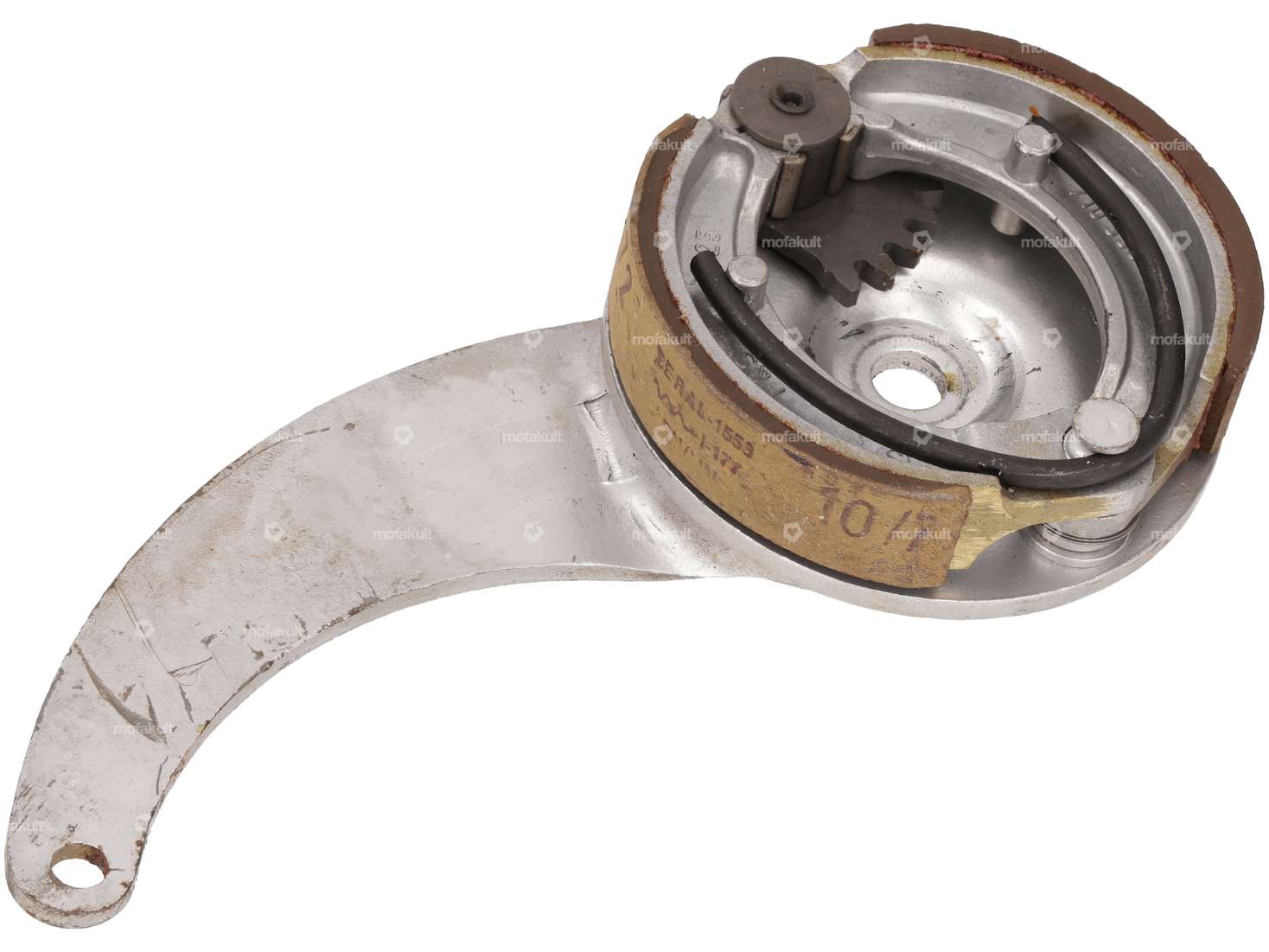 Bremsankerplatte HR 90V nicht gekröpft Ø 90 mm hinten NOS | Puch X30 Velux / Sachs Carousel Image 3