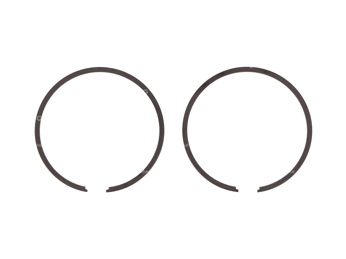 Malossi Kolbenringe Ø 43 mm (Paar) | Piaggio Ciao, SI, Bravo, Boxer Carousel Image 1