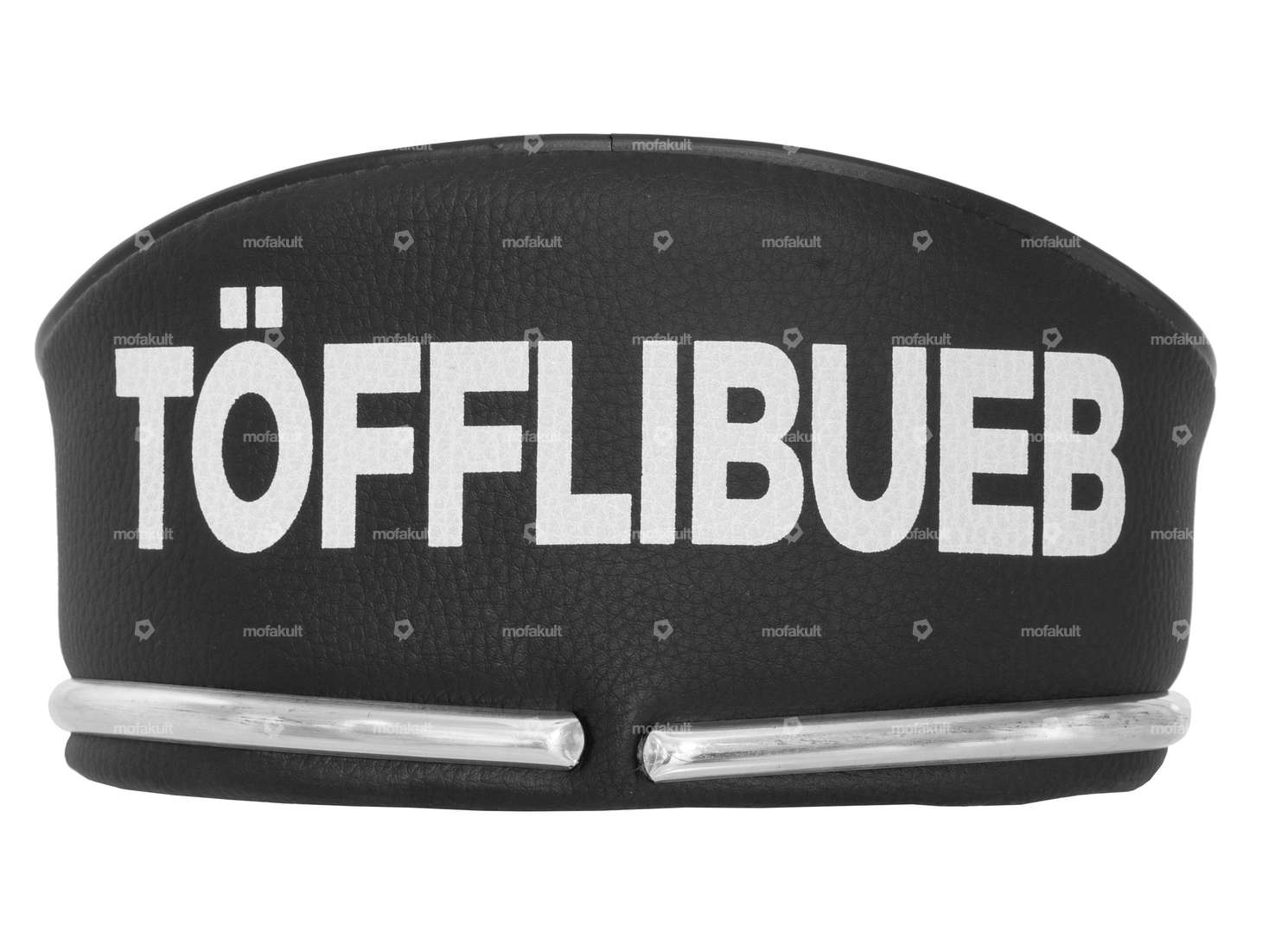 Banc "Töfflibueb" inscription noire Carousel Image 3